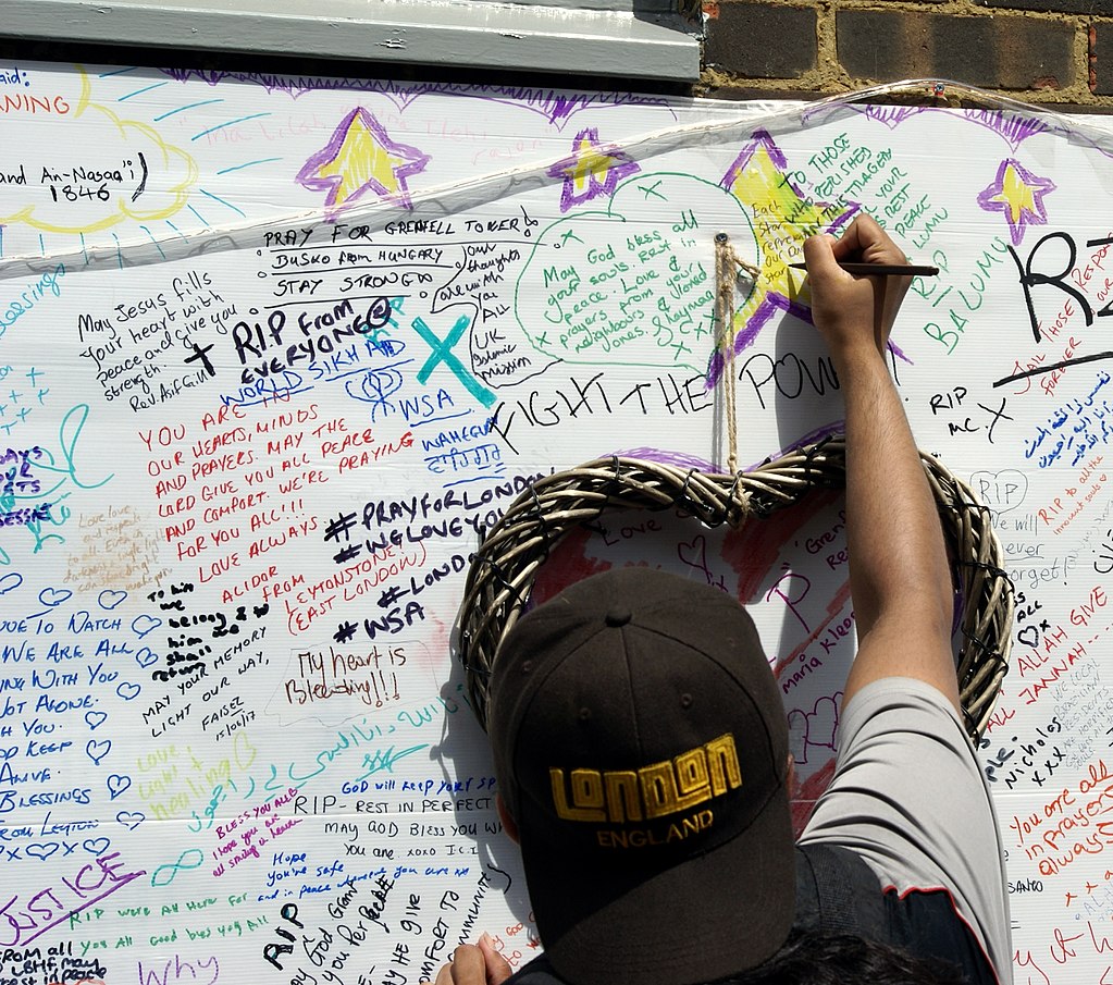 ‘How do we know it’s the justice we need?’:  a year on since Grenfell fire