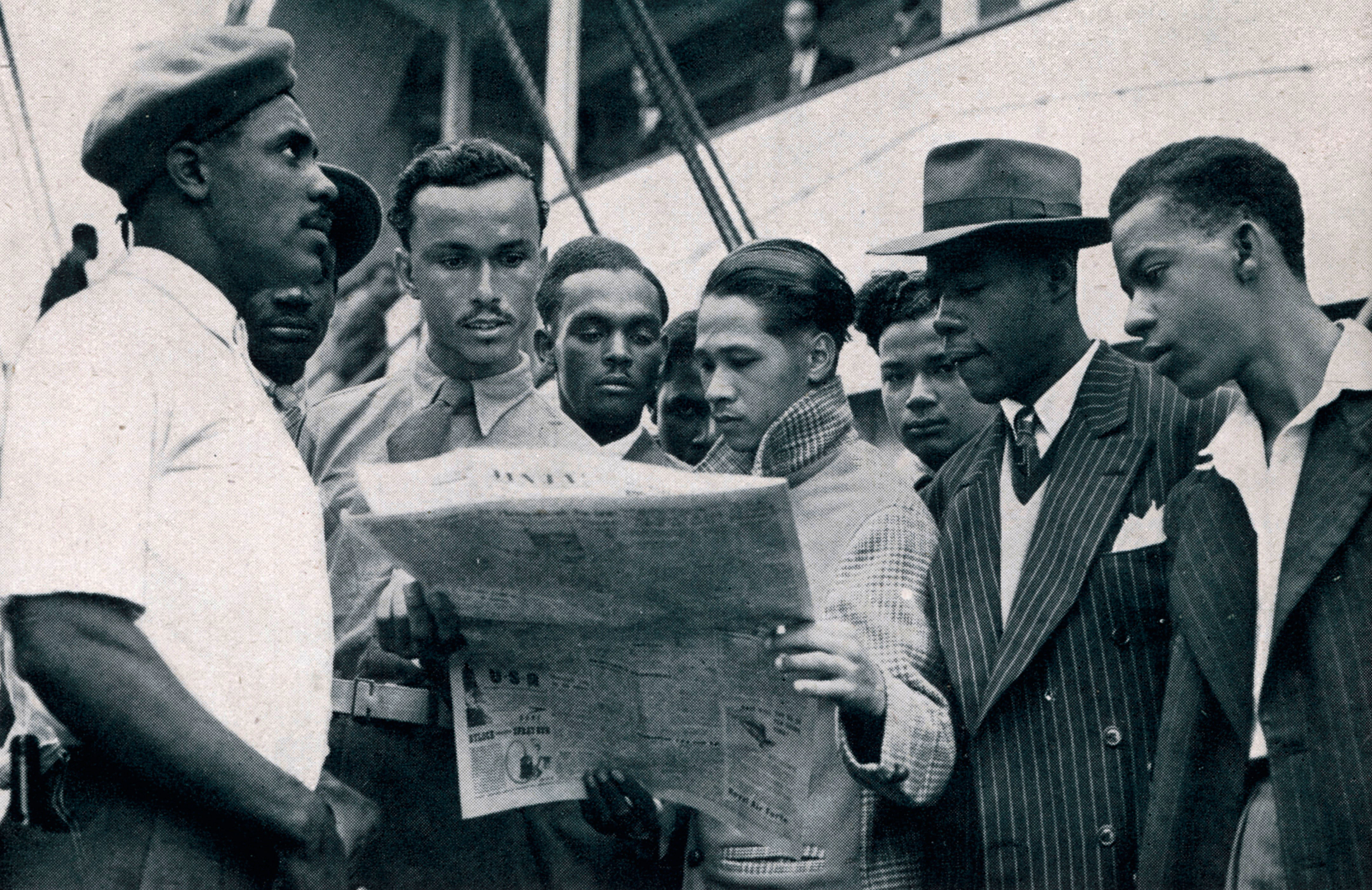 1948 Jamaicans on board the Empire Windrush copyright Illustrated London News LtdMary Evans
