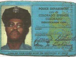 Ron Stallworth's Colorado Springs Police Department ID