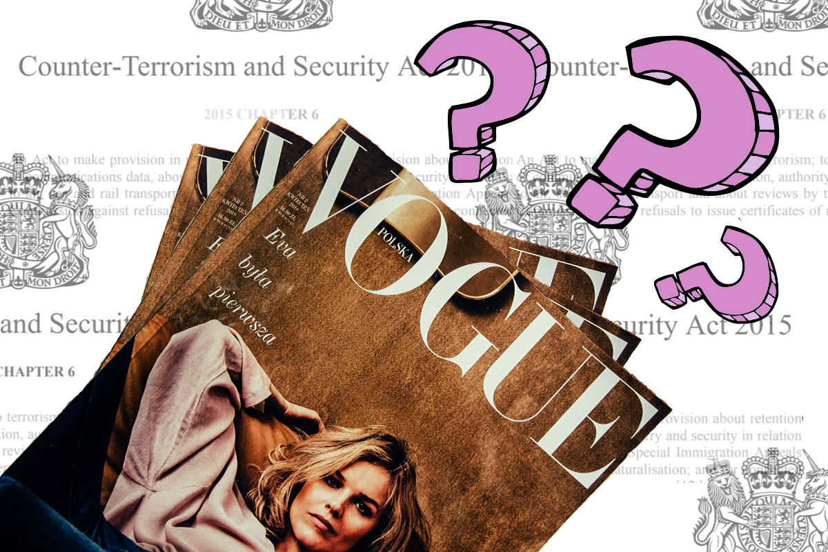 Why is Vogue glamourising the War on Terror?