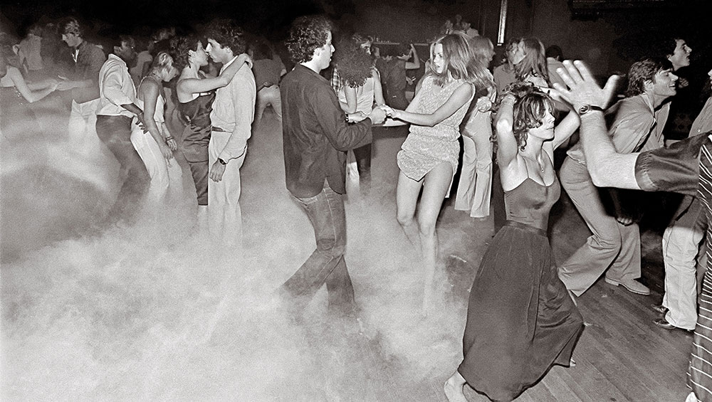 People dancing in the hey day of club culture