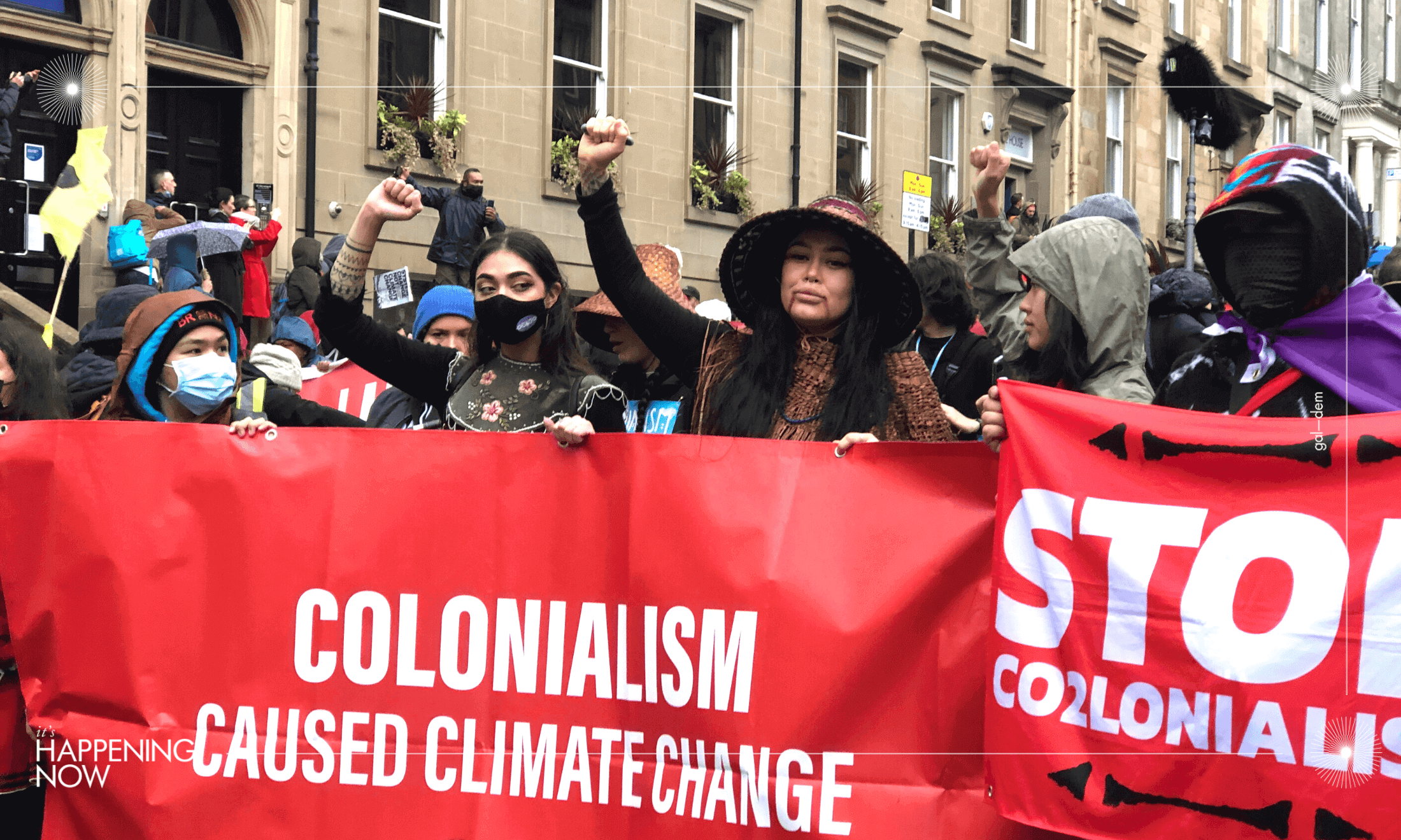 ‘We contribute the least and face the most effects’: the Global South leads Glasgow climate protest
