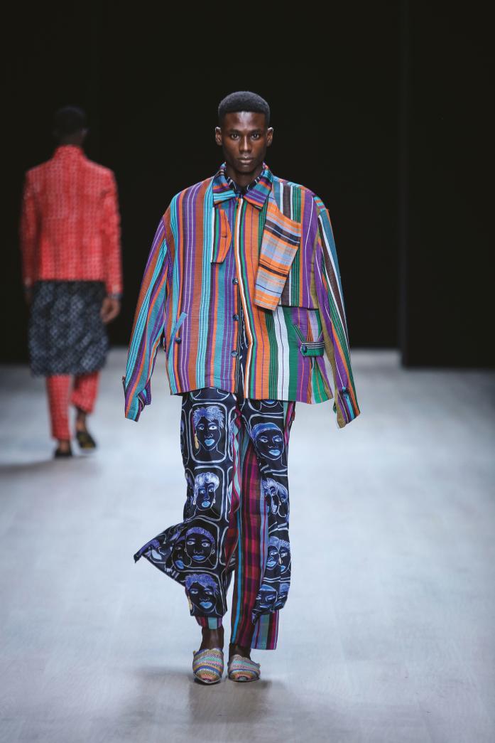 Designer Claude Kameni's West Africa-Inspired Fashion Wins Over