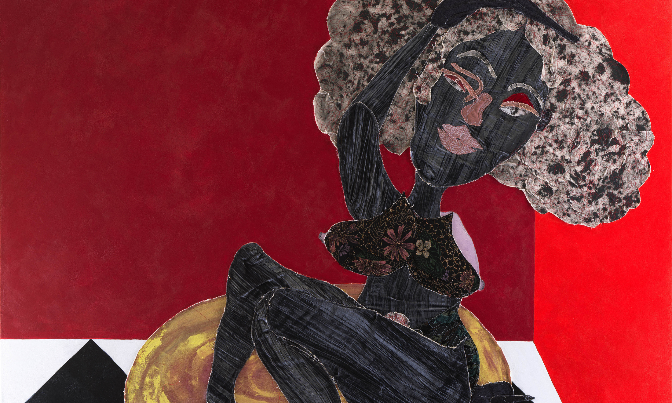 Tschabalala Self’s painted women find power in domesticity